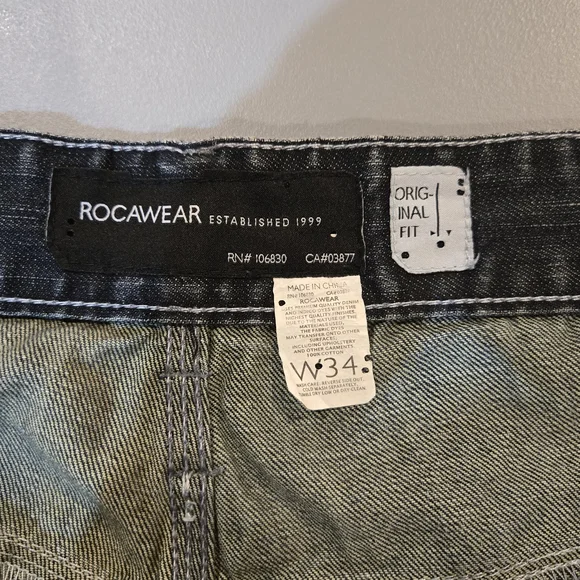 Rocawear Midnight Blue Straight Jeans (6c11) - Picture 9 of 10